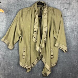 Maurices Olive Green Cardigan Sweater